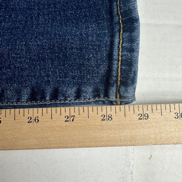 Lucky Brand Jean Men 32x28* 412 Athletic Slim Blue Faded Stretch Denim Tag 32x30 - Picture 12 of 16
